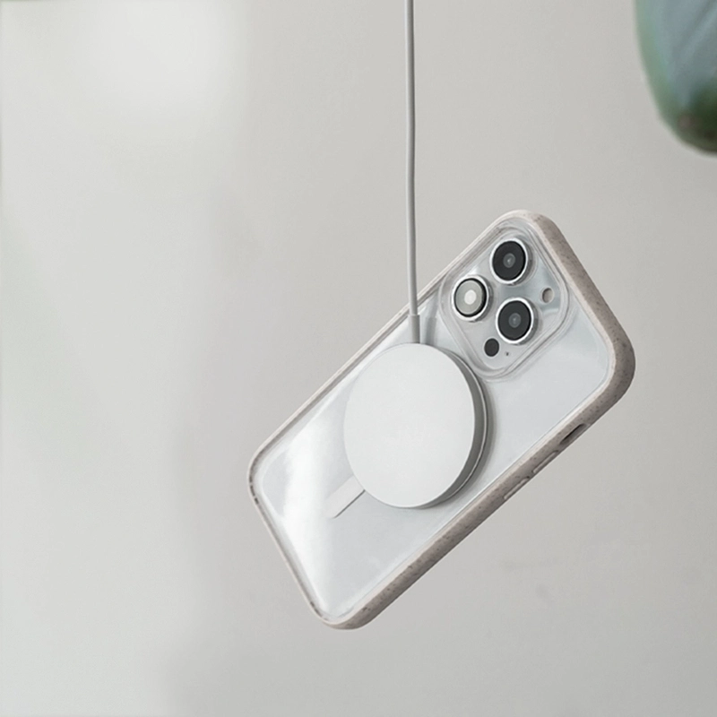 Iphone 14 Pro clear MagSafe case white/ clear