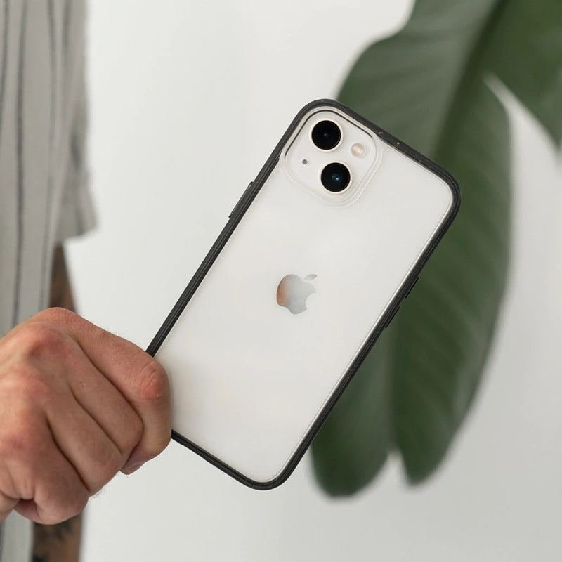 Iphone 14 clear phone case black