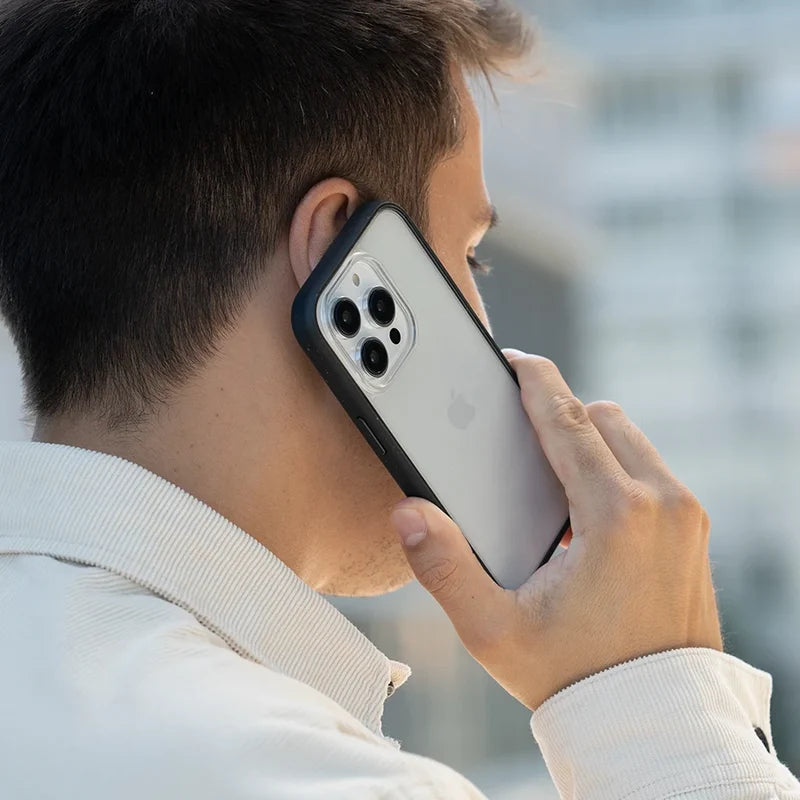 Iphone 13 clear phone case black