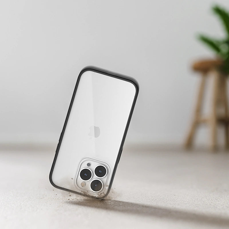 Iphone 14 clear phone case black