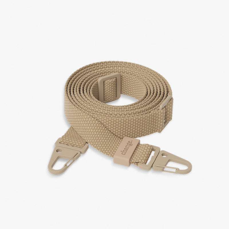 Replaceable Crossbody Case chain brown