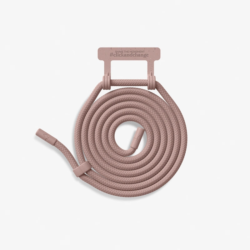 Cord ribbon brick red