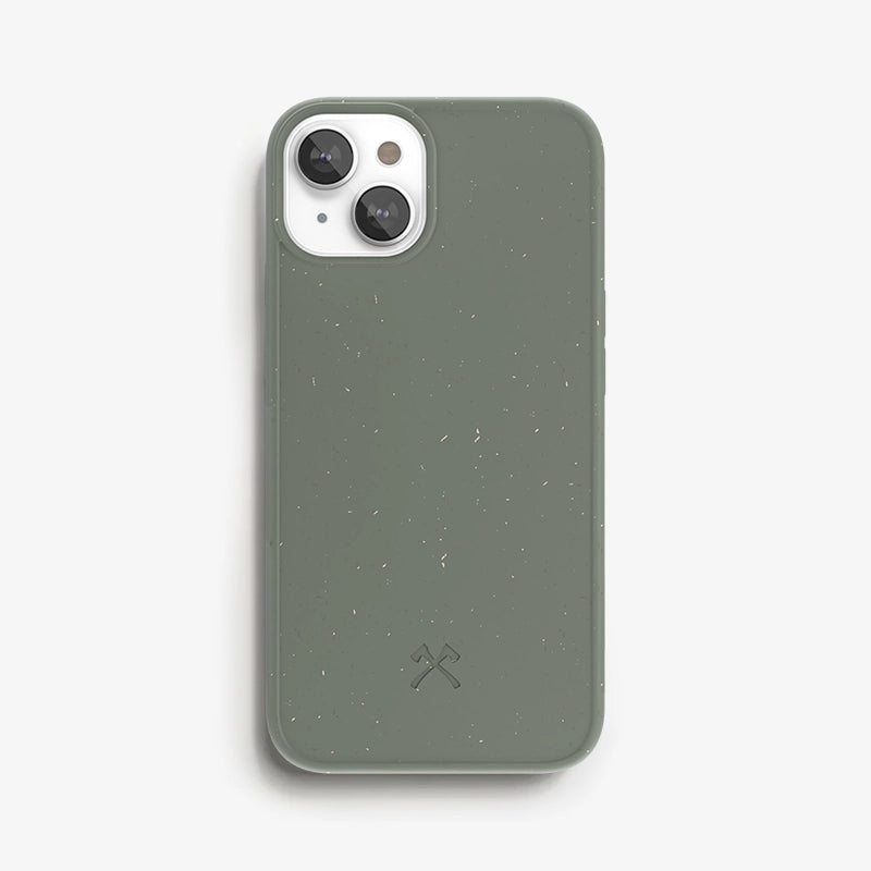 IPhone 14 Plus cell phone case sustainable night green