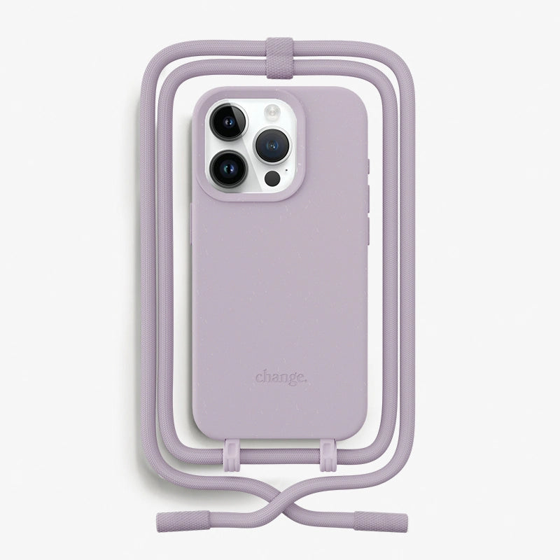 Crossbody Case iPhone 15 Pro Purple