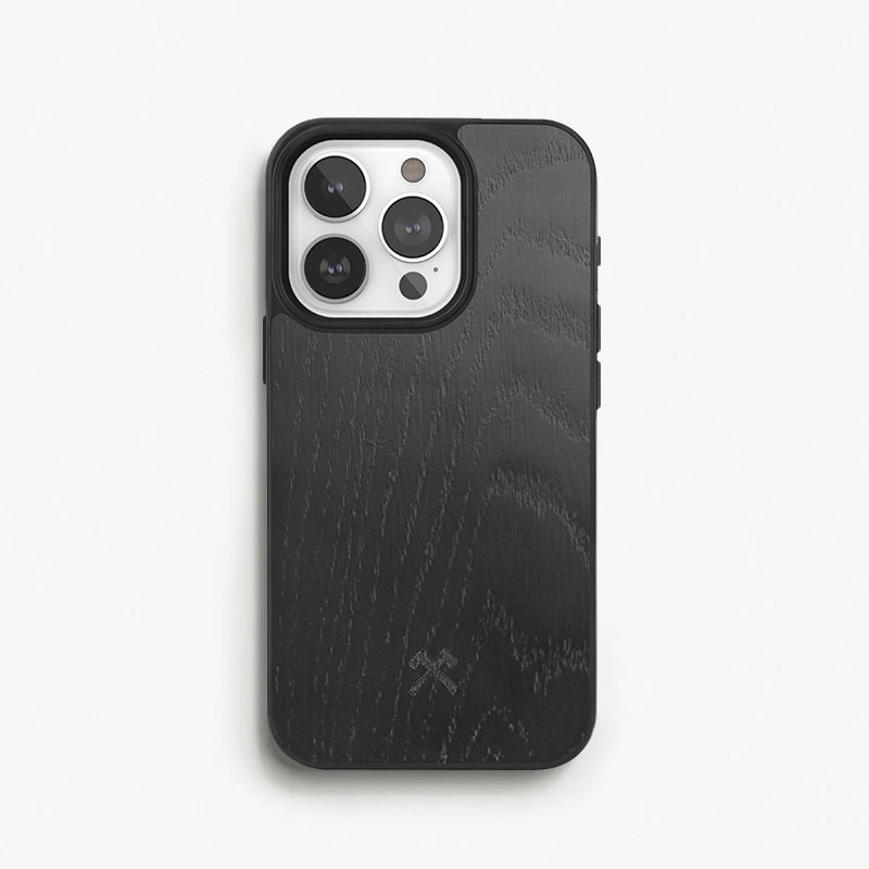 iphone 15 wood MagSafe phone case