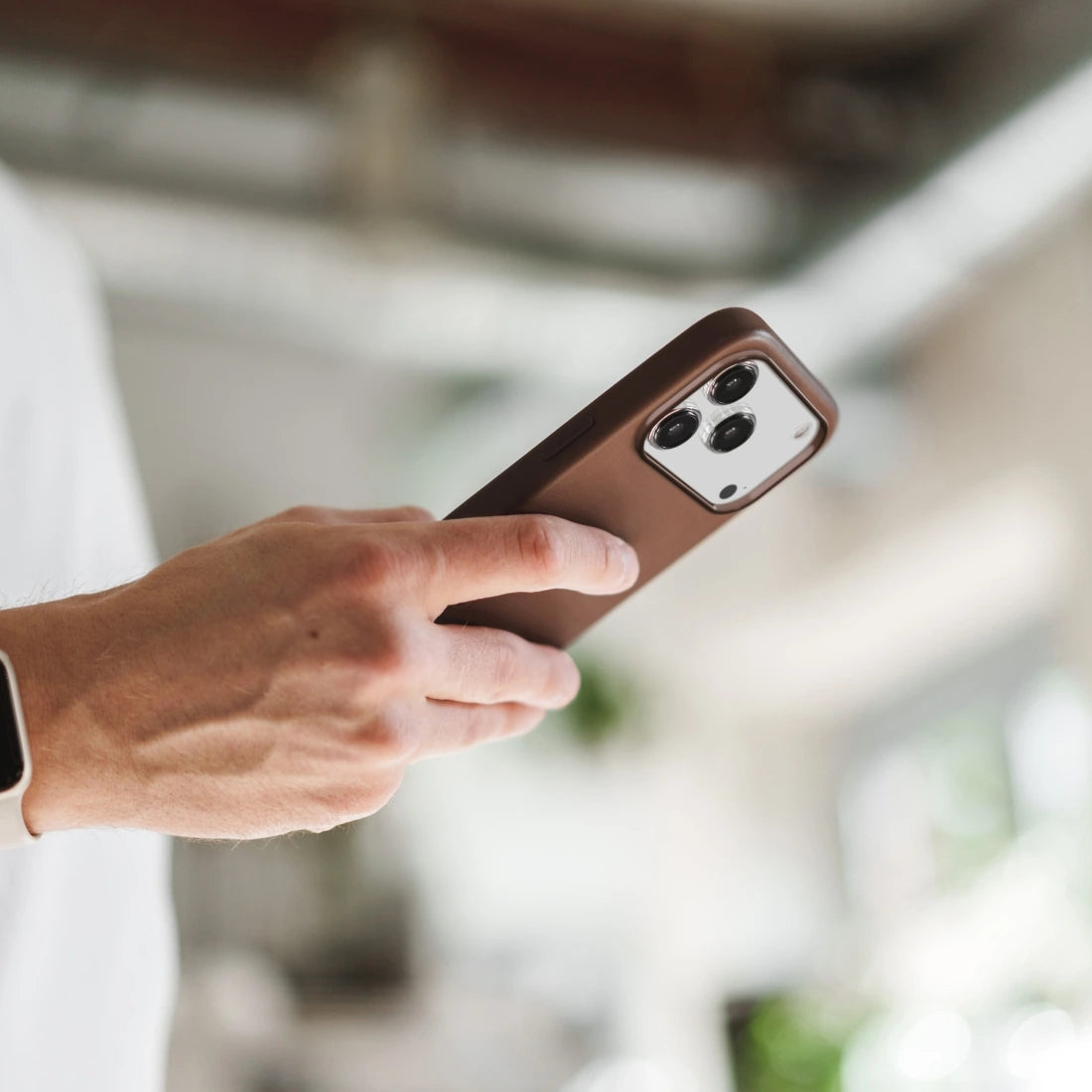 iPhone 17 Pro Case Leather Vegan