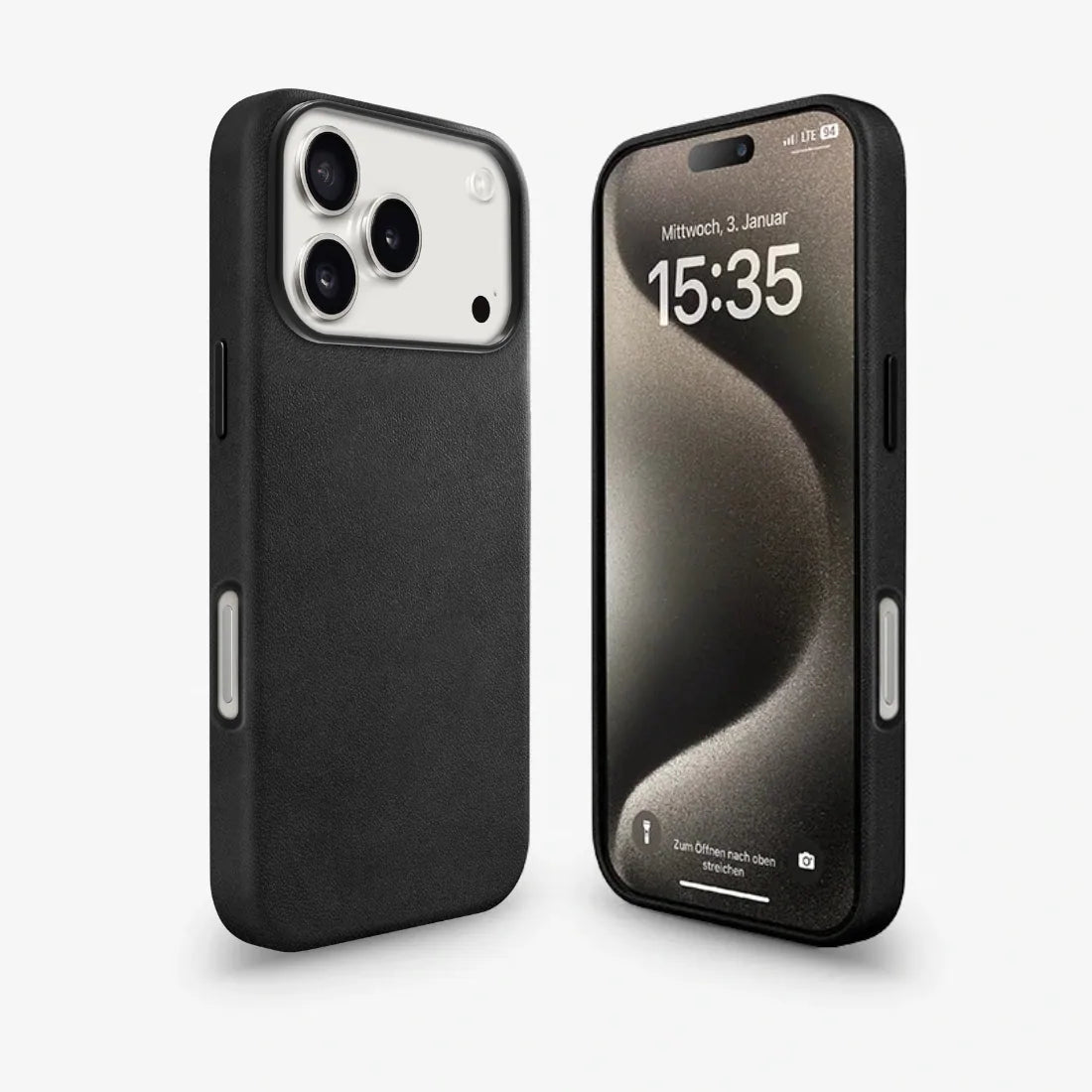 iPhone 17 Pro Case Leather Vegan