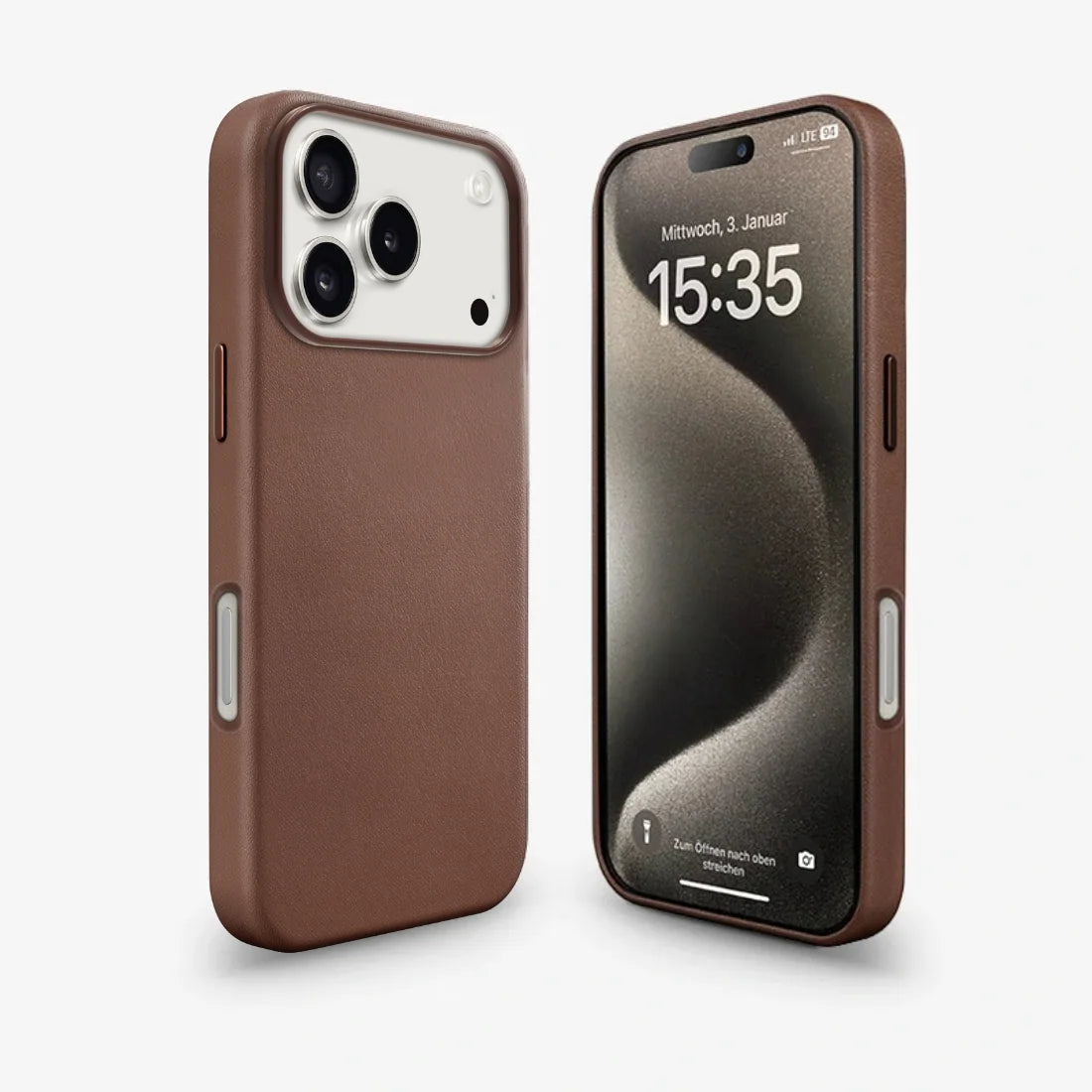 iPhone 17 Pro Case Leather Vegan