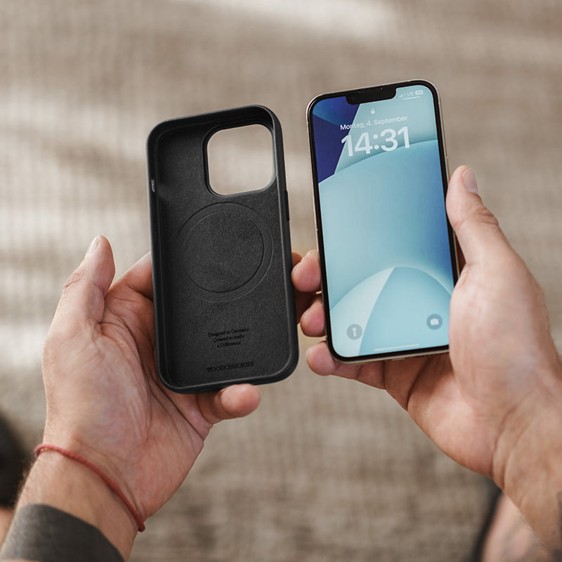 Vegan Leather Case iPhone 15