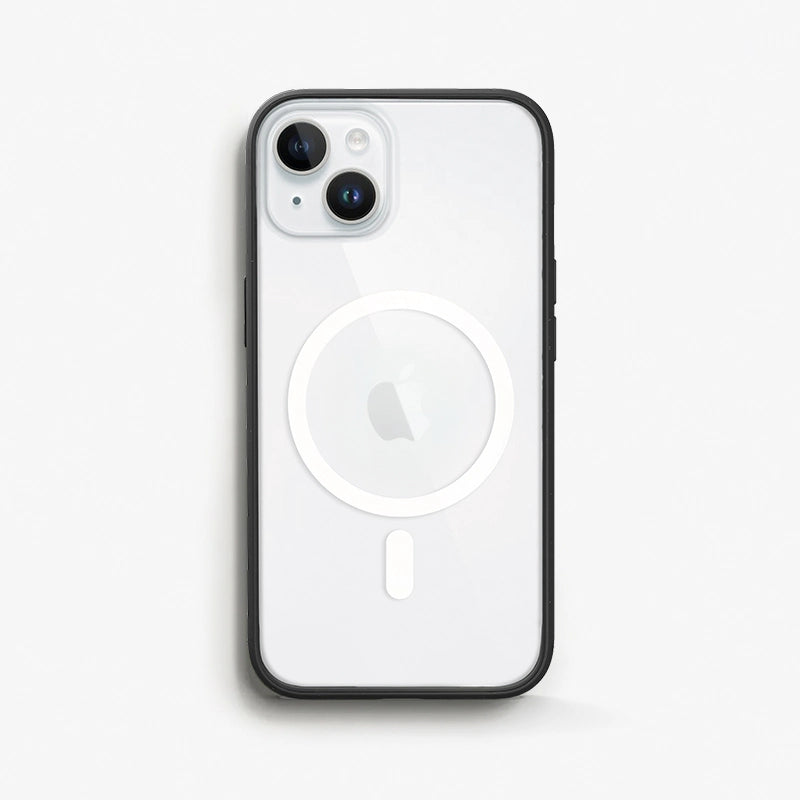 Iphone 14 clear MagSafe phone case black/ clear