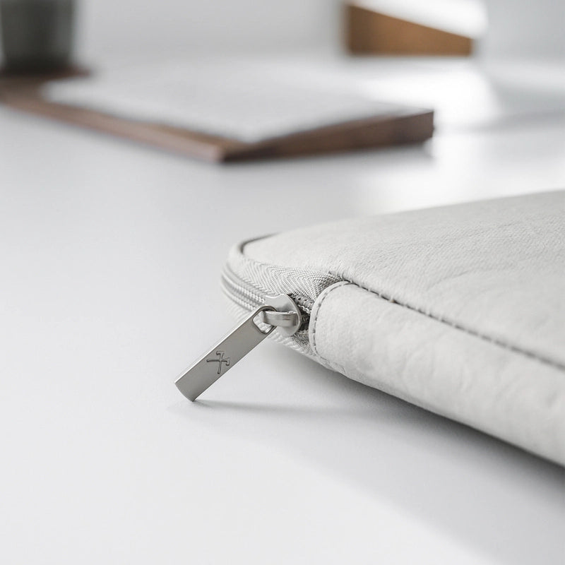 13" kraft paper laptop sleeve Sustainable Gray