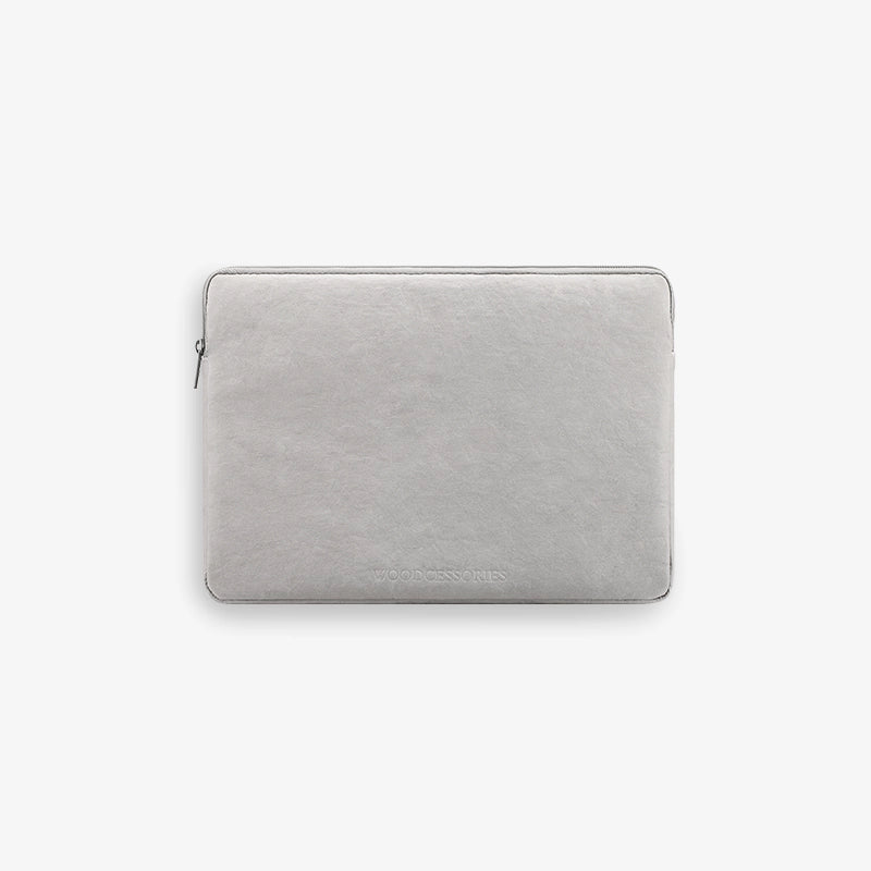 13" kraft paper laptop sleeve Sustainable Gray