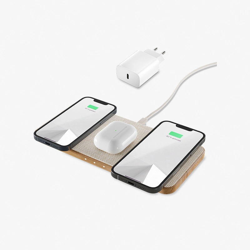 Bundle MultiPad Fast Charger Oak