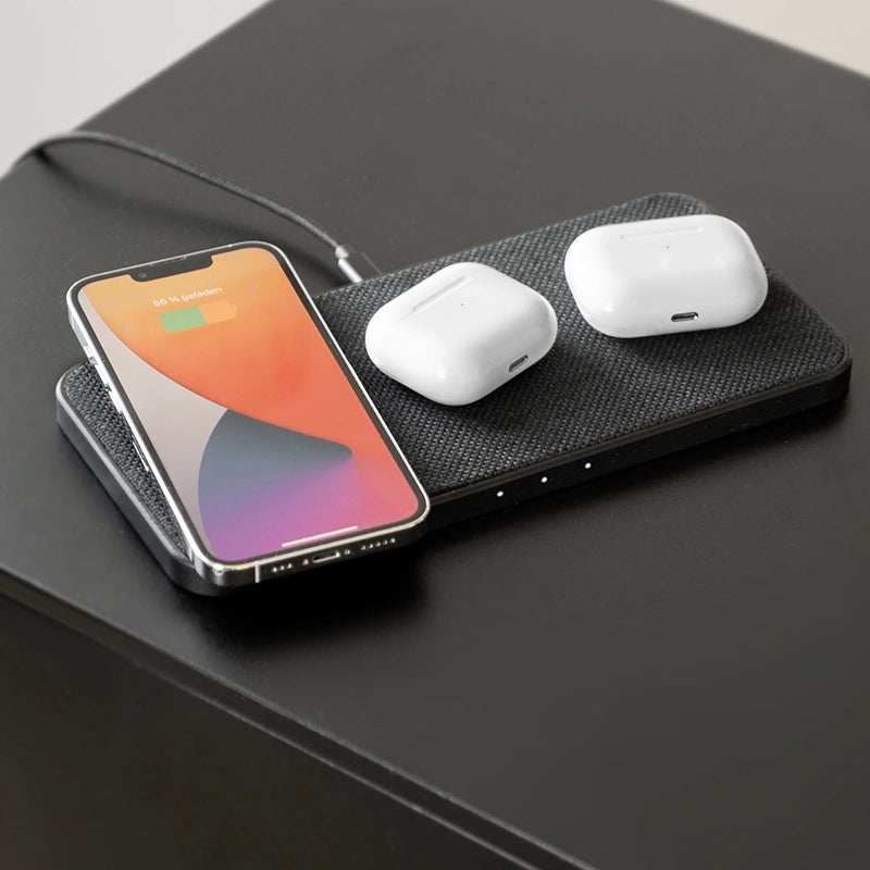 Wood inductive charging station