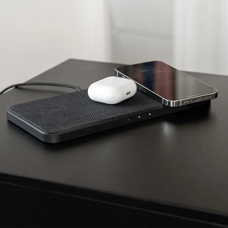 Wood inductive charging station