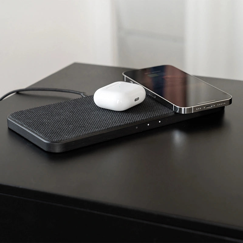 Wood inductive charging station