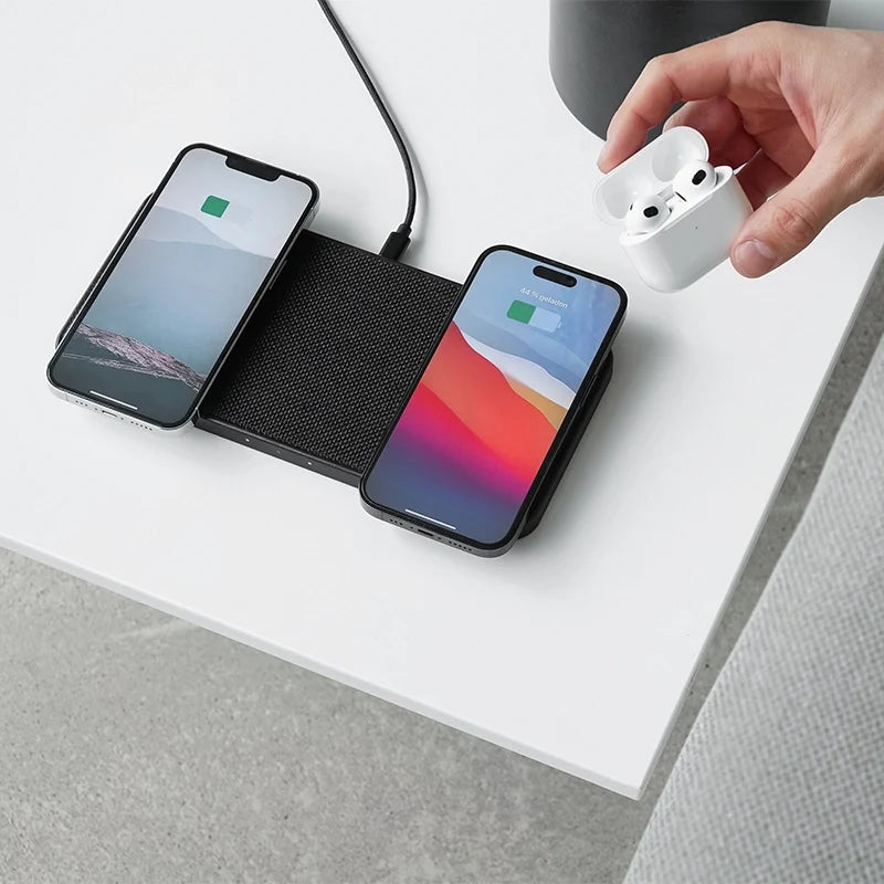 Wood inductive charging station
