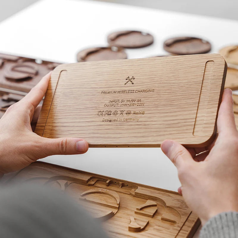 Bundle MultiPad Fast Charger Oak