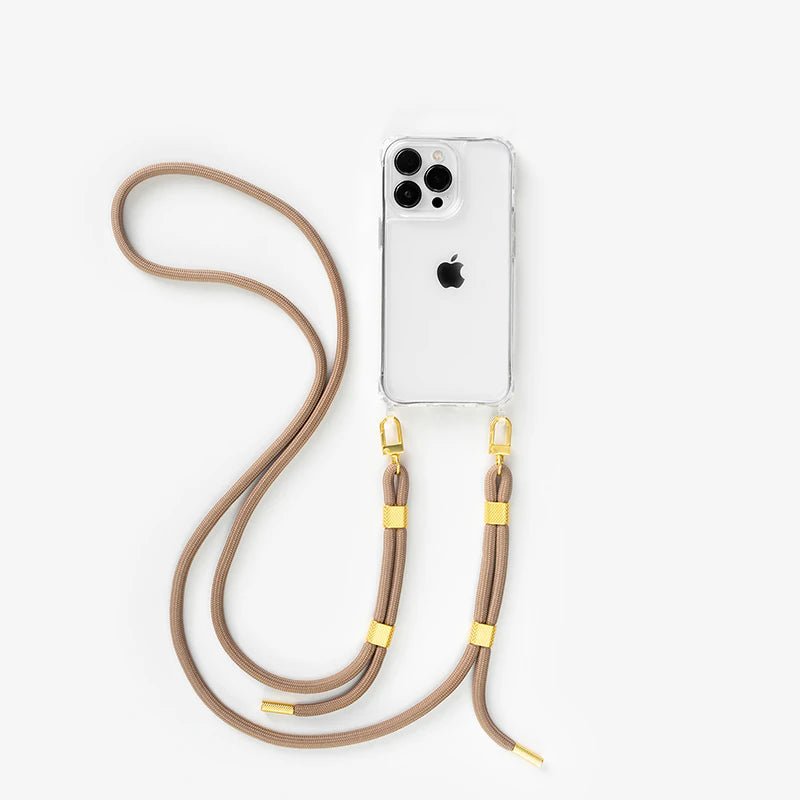 iPhone 16 Pro Max Crossbody Case with eyelets