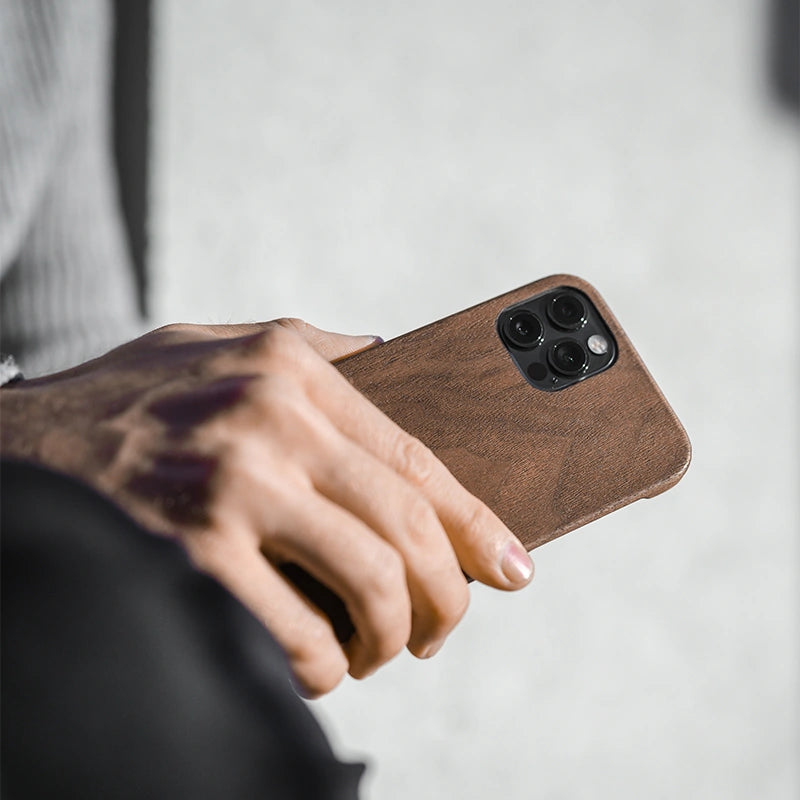 Iphone 12 Mini wood phone case thin