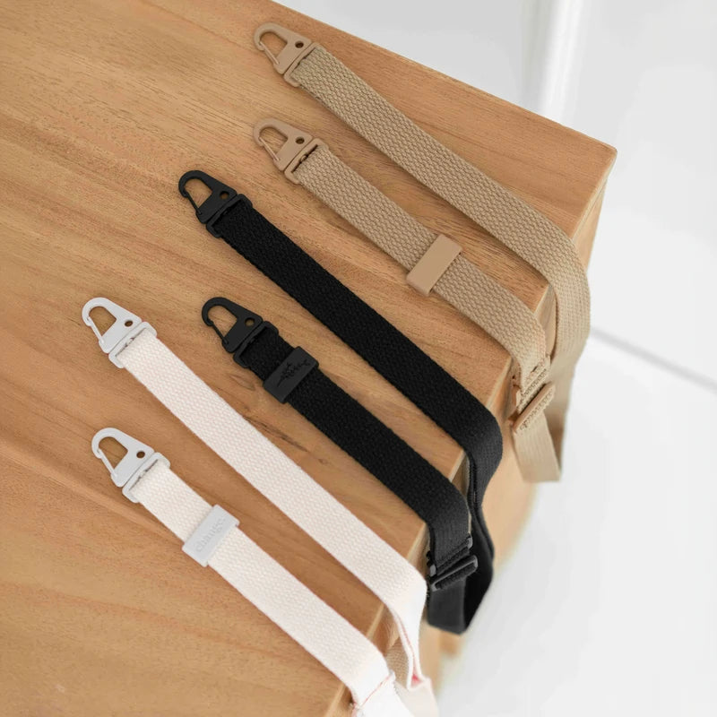 iPhone 16 Pro Crossbody Case with Strap White