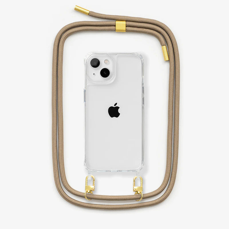 iPhone 13 / 14 Crossbody Case Transparent