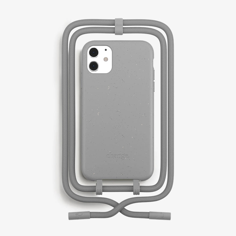 IPhone 11/ Xr Crossbody Case gray