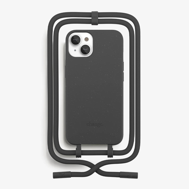 Iphone 13 Mini Crossbody Case Detachable Black
