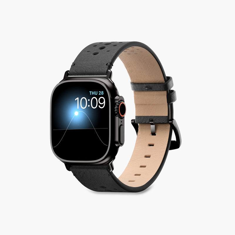 Apple Watch Ultra strap made from vegan leather Woodcessories