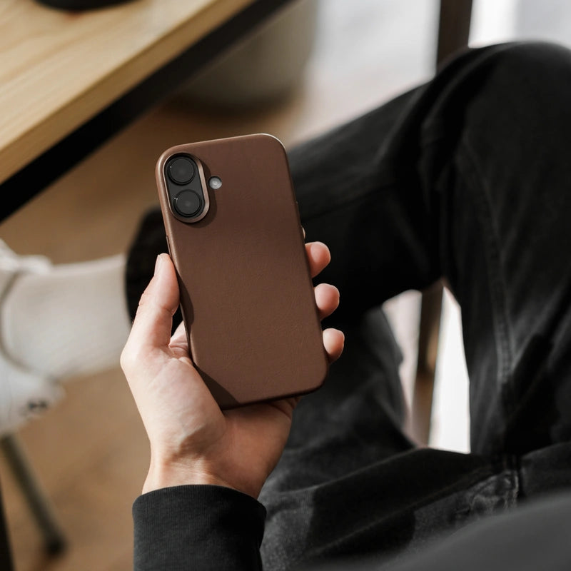 iPhone 16 Case Leather Vegan