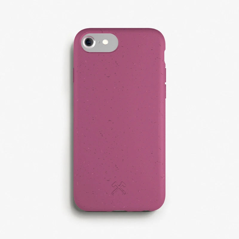 iPhone SE 3/ SE 2 phone case sustainable wine red