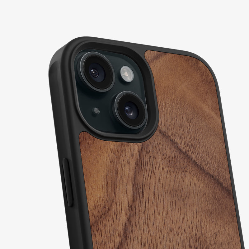 iPhone 15 Plus Case Walnut