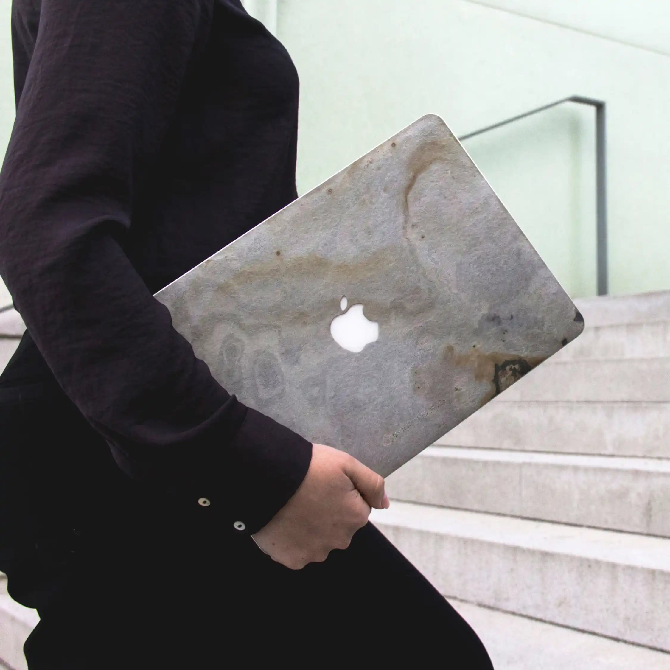 macbook cover foil stone