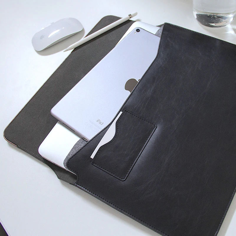 Leather clearance macbook bag