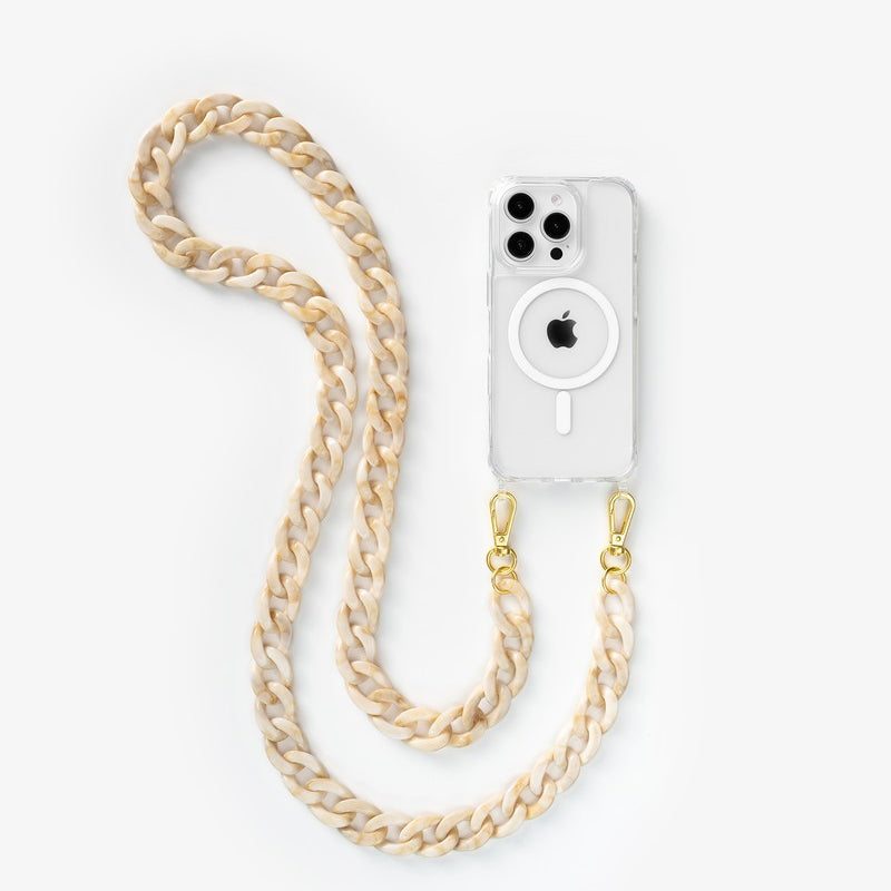 iPhone 15 Pro Crossbody Case Transparent MagSafe