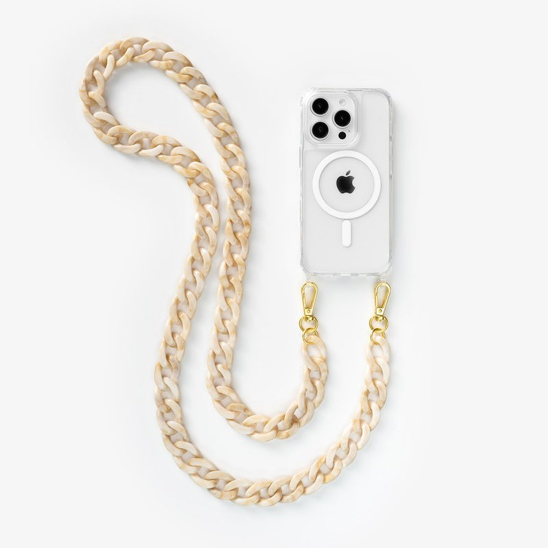 iPhone 15 Pro Crossbody Case Transparent MagSafe