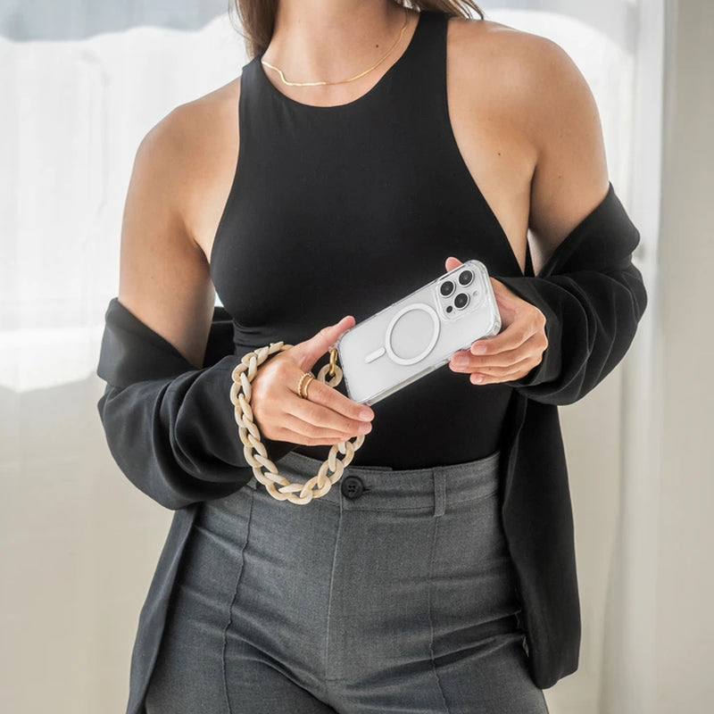 iPhone 17 Crossbody Case Transparent MagSafe