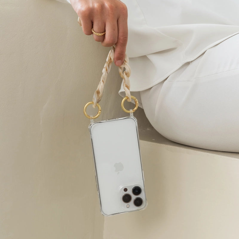 iPhone 17 Crossbody Case Transparent MagSafe