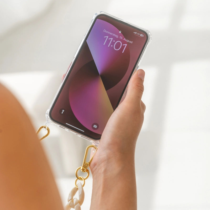 iPhone 16 Pro Crossbody Case Transparent MagSafe