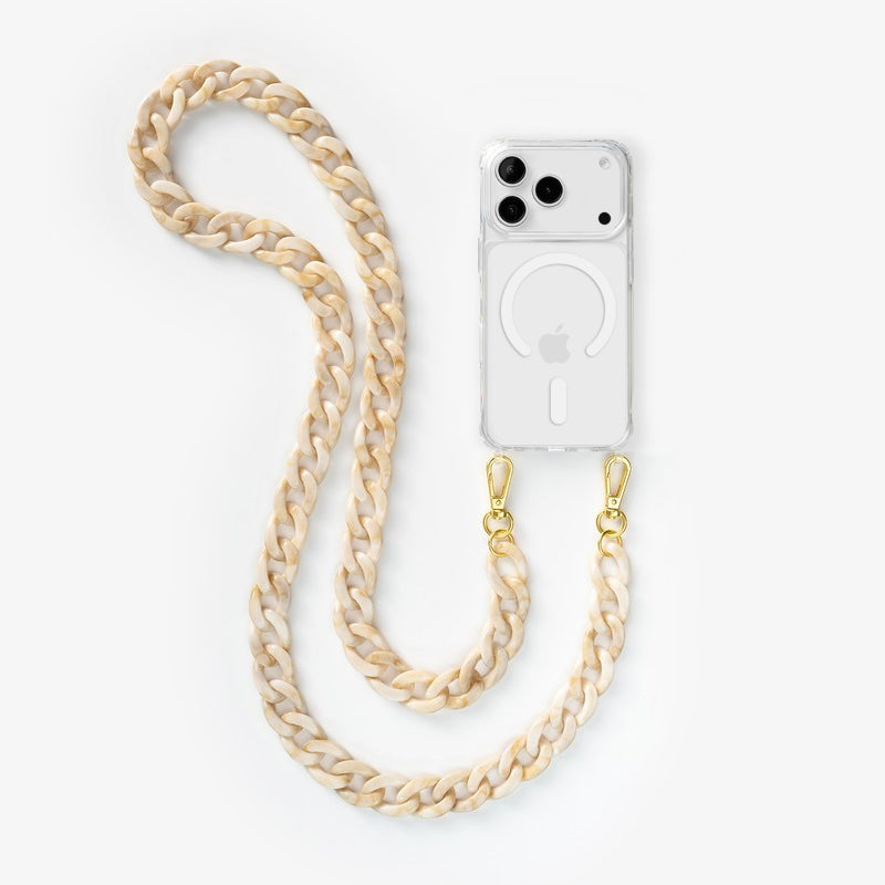 iPhone 17 Pro Crossbody Case Transparent MagSafe