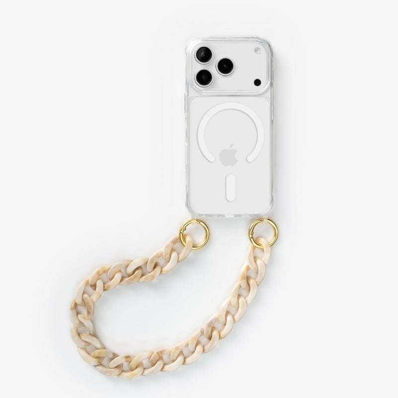 iPhone 17 Pro Crossbody Case Transparent MagSafe