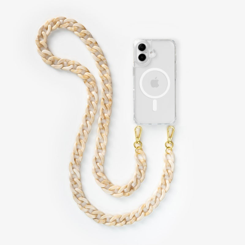 iPhone 17 Crossbody Case Transparent MagSafe