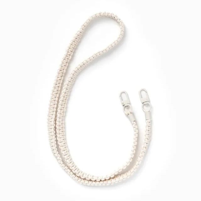 Removable Braided Cord Dove White