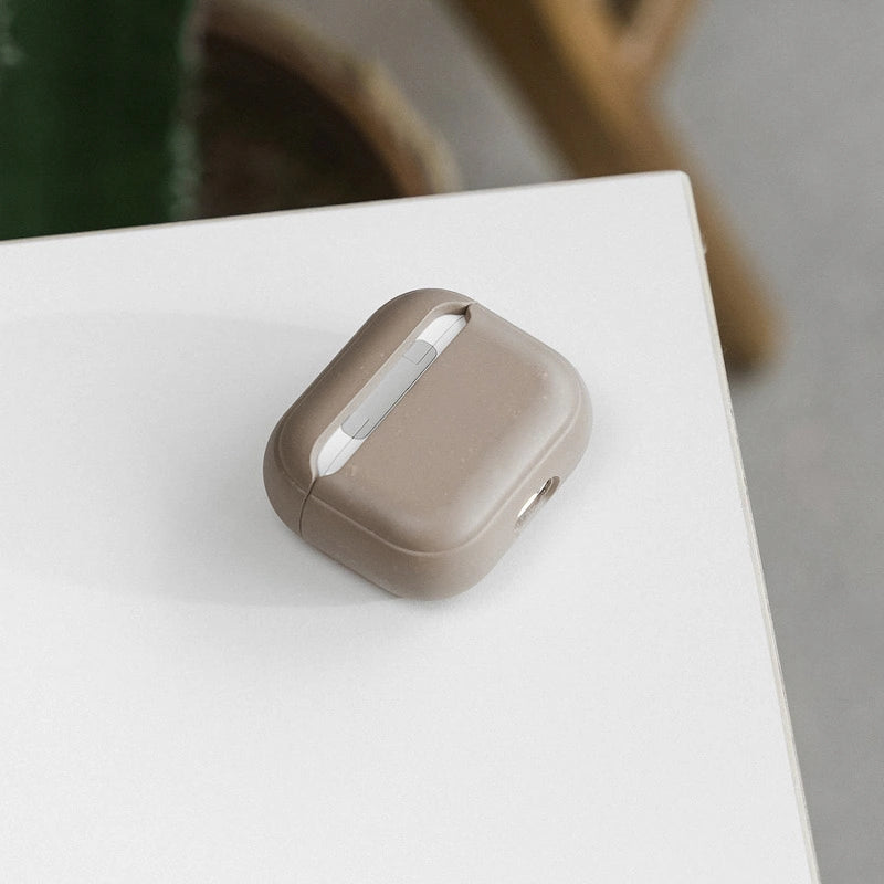 AirPods Case sustainable taupe brown