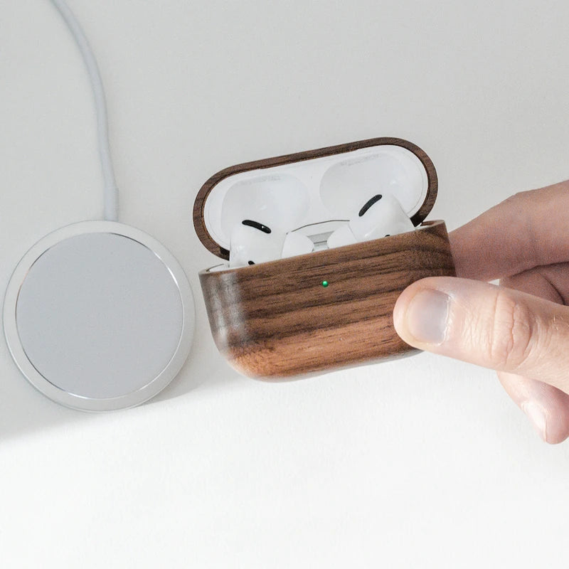 AirPods Pro Case Wood Walnut