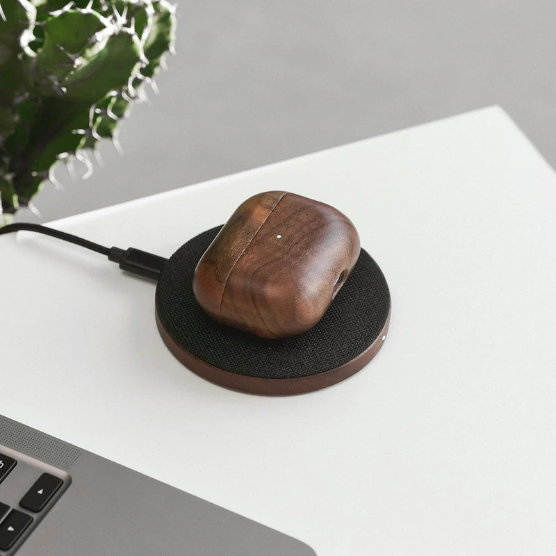 AirPods Pro Case Wood Walnut