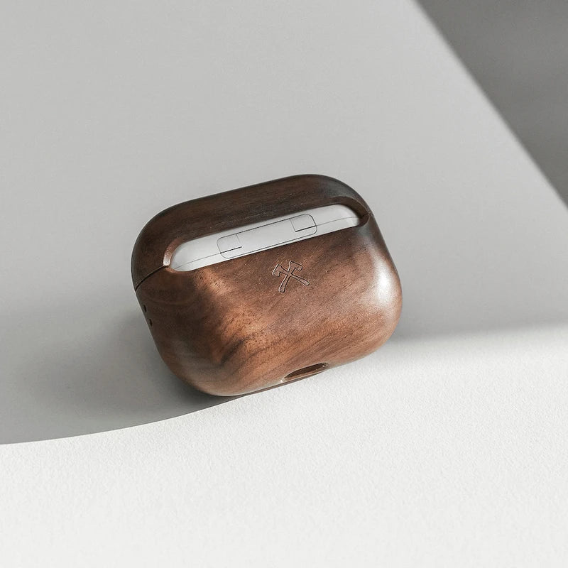 AirPods Pro Case Wood Walnut