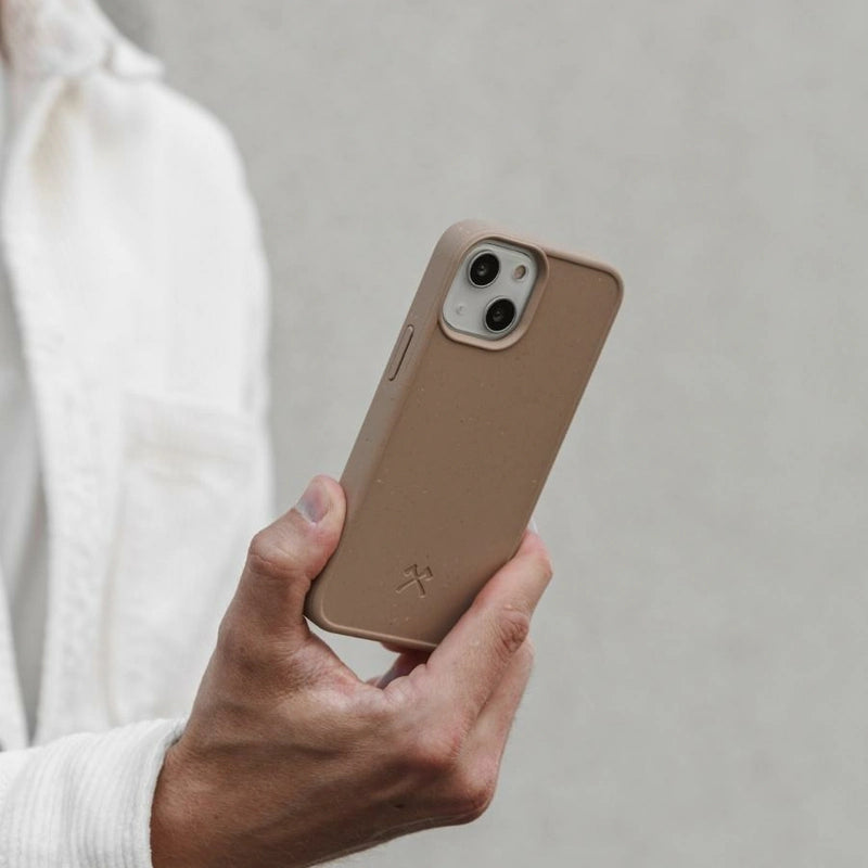 iPhone 13 phone case sustainable taupe brown