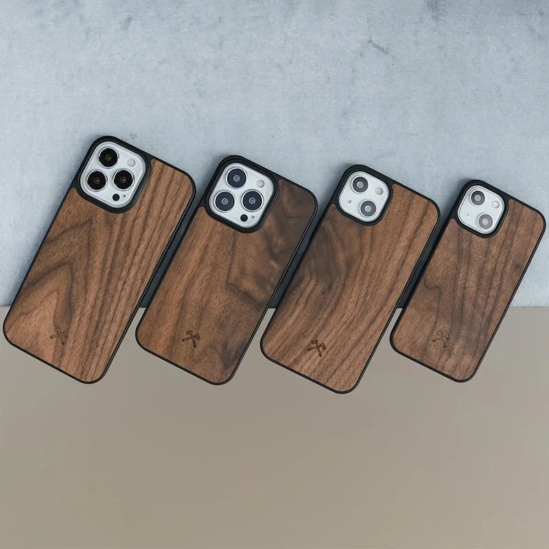 Iphone 13 Mini wood MagSafe phone case