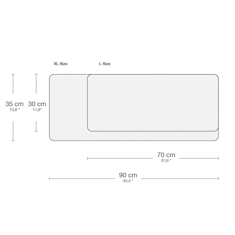 rPET felt desk pad